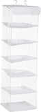 Whitmor 6-Shelf Hanging Accessory Bag