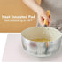 Gartful Silicone Mats for Kitchen Counter, Large 25" by 17" Nonskid Heat Resistant Countertop Protector, Beige, 2PCS