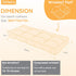 36 Inch, 36x14x4) ROFIELTY Bench Cushion Non-Slip Tufted Bench Cushion for Indoor Furniture for Bay Window, Entryway