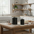 Set 2 74/22 OZ Nihow of Ceramic Canisters for The Kitchen: Food Storage Containers with Air Tight Ceramic Lid