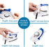 Portable Travel Irons, Handheld Steam Irons for Clothes, Mini Iron Non-Stick Sole Plate, Fast Heated Detachable Water