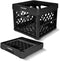 CleverMade Collapsible Milk Crate 25L (6.6 Gal), 50 lb Capacity Heavy Duty