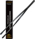 12-Inch Professional Kitchen Tweezers Tongs, Stainless Steel Long Tweezer Tongs, Black Coated for BBQ and Plating
