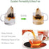 Eco-Fil Disposable Tea Filter Bags - Biodegradable, Unbleached Empty Tea Infuser Sachets, 100 Pack