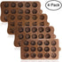 DanziX 4 Pack Flower Shape Silicone Molds, Chocolate Candy Mold for Wedding, Festival, Parties, DIY Enthusiasts - 15