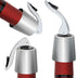 3 Pack Stainless Steel Wine Stoppers - Reusable Bottle Stopper Sealer with Silicone Plug, Ideal Gift