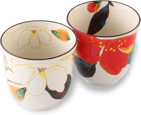 Mino Ware Japanese Tea Cups, Matcha Cups, Ceramic Tea cups, Asian Tea