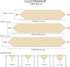 LLCUTESHOP 12 59 Inch, Table Runner Linen Beige x Tablerunner Linen Look Solid Color, Modern Easy Care Table Runner