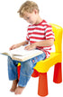 2-4 burgkidz Toddler Chair Plastic for Year Old, Kids Small Chair for Little Boys Girls, Lightweight Durable Montessori