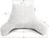 Nestl Reading Pillow with Shredded Memory Foam, Luxe Cut Plush Back Pillow for Sitting Up in Bed, Back and Arms