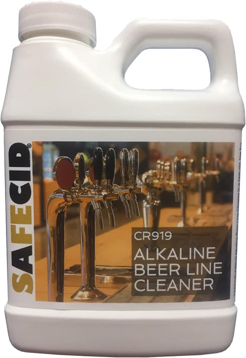 CR919 16 Fl Oz Alkaline Beer Line Cleaner
