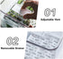'-3 Pack elabo Fruit Storage Containers for Fridge Fresh Produce Saver Stackable Fridge Organizers Bins with Lids, Drain