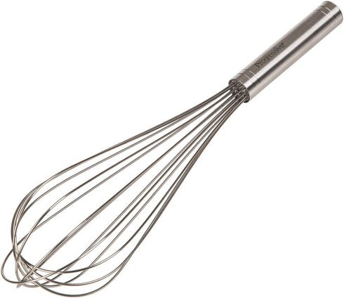 Progressive International Prepworks 12" Balloon Whisk, Handheld Steel Wire Whisk, BPA Free