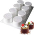 Tall Cylinder Silicone Molds for Baking Mousse Cake, 3D Molds for Pastry, Ice Cream, Cake Decoration (8-Cavity)