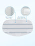 Steam Mop Pads for PurSteam ThermaPro 10-in-1 and 211 Steam Mop Cleaner, Washable Reusable Microfiber Replacement Pads