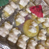 Palksky 20 Cavity Large Gummy Bear Mold, Big Bear Crayon Mold for Brownie Muffin Chocolate and Candy