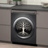 Stainless Steel Tree Dishwasher Magnet Cover Panel, Tree of Life Fridge Door Decal, 23" x 26" Magnetic Sticker