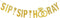 Gold Glitter Sip Sip Hooray Banner, Engagement Party Banner, Bachelorette Party Decorations for Sip Sip Hooray Party
