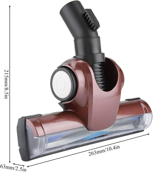 Vacuum Brushes, 1/4 inch 32mm Universal Vacuum Cleaner Euro Floor Brush Head Attachment for Floor & Carpet Combo Tool