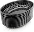 New Star Foodservice Fast Food Baskets, 9 1/4 x 6 Inch Oval,
