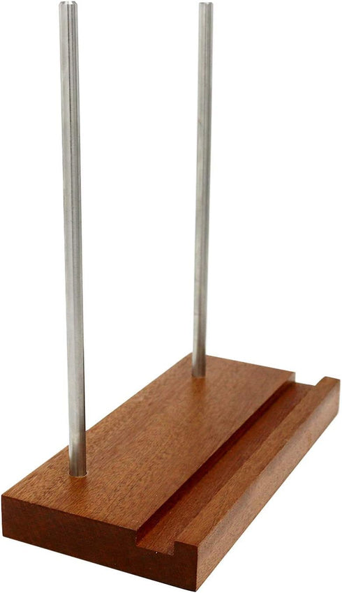 Big Fudge Wooden Record Holder Stand. Now Playing Vinyl Record Stand and Display Stand Record Storage for Special LP Albums. Sapele Wood Rack Easel Stand, Fits Regular Vinyls or Gatefold Album