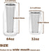 Cold Brew Coffee Filter for 32 OZ Wide Mouth Mason Jar, 304 Stainless Steel Strainer with Seal Ring for Iced Drinks,