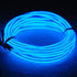 ABALDI EL Wire Rope Lights, Portable Battery Powered Flexible Glowing Electroluminescence for Xmas Party Decoration