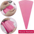 Reusable Silicone Icing Piping Bag with 14× Stainless Steel Nozzle Set for DIY Cake Decorating Tool (14×Nozzle, 2×Bag)