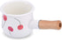 YumCute Home Enamel Milk Pot, Small Saucepan Butter Warmer 4 Inch 17 Oz with