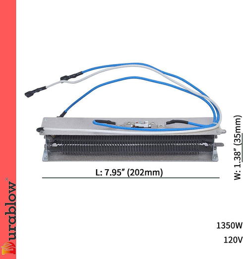 Durablow IR Heating Heater Element Replacement HS-30000216 for Heat Surge, Real Flame Electric Fireplace (Heating Element Only) by Durablow