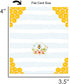 Bee Table Place Cards, 25 Pack Blank Buffet Signs for Baby Showers, Weddings, Bridal Shower Banquets, Bumblebee Favor
