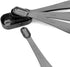 Accurate 18/8 Stainless Steel Measuring Spoons, Heavy Duty Set of 6 with Ring Connector, Dark Grey