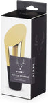 Viski Heavyweight Stainless Steel Wine Bottle Stopper - Gold Finish with Soft Touch Silicone Base, Set of 1