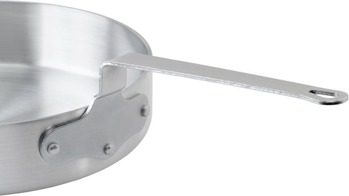 Professional 5 Quart Aluminum Saute Pan, Winware ASET-5, Silver