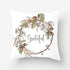 PSDWETS Autumn Decorations Pumpkin Pillow Covers Set of 4, Fall Decor Grateful Thanksgiving Throw Pillow Covers Cushion