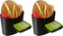 Vent N' Door Caddy and Sauce Caddy Combo Pack, French Fry Holder Clips to Vent and Door, BPA Free