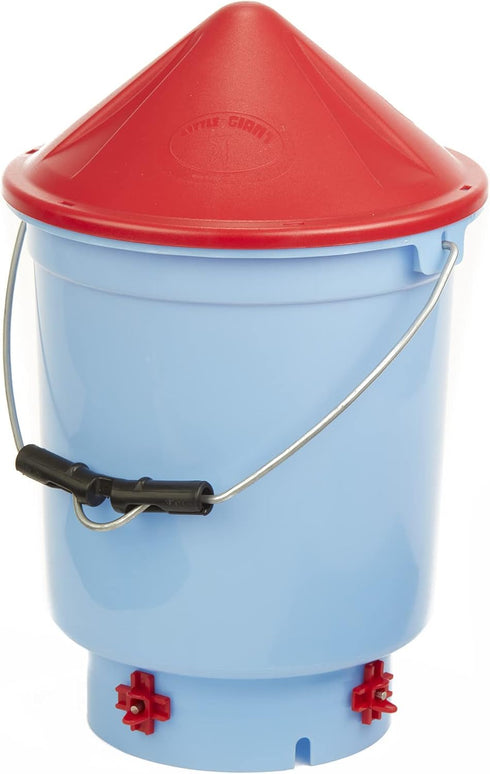 3 Little Giant Deluxe Hen Hydrator | Chicken Waterer | Poultry Water Dispenser | Made in USA | Gallon