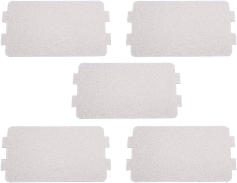 5 Pieces Mica Plates Sheets, Microwave Oven Replacement Waveguide Cover for Kitchen Microwave Oven Repairing