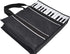 Piano Keys Music Tote Bag, Waterproof Oxford Cloth Handbag with 5mm Sponge, Shopping Bag with Magnetic Snaps