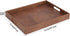 Countertop, 16.2 12.2 2 inches, HofferRuffer Rectangle Serving Tray with Hole Handles for Coffee Table, Breakfast, Tea