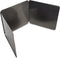 HIC Kitchen 3-Sided Splatter Guard, Non-Stick Carbon Steel, Heat Safe, Folds Flat for Storage