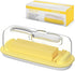 XICVIC Butter Dish with Lid and Knife for Countertop and Refrigerator, Butter Stick