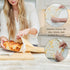 Reliable Rhodes 2 Pack 12x17 Reusable Beeswax Bread Bag Bread Bag for Homemade Sourdough, Beeswax Coated Organic Cotton