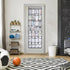 Pocket Shoe Organizer, 28 Pocket Door Hanging Shoe Rack for Closet, White (Size: 68.5x20.88inch)