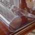 16 44 Inch, 2mm OstepDecor Clear Table Protector x Thick Plastic Table Cover, Waterproof PVC Clear Table Cover