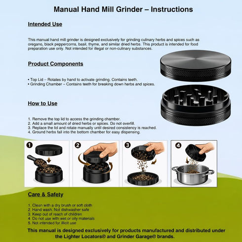 2 4 inch (2, 4 inches) Herb Grinders. Layer Grinder. aluminum alloy metal. Top and Bottom Only. NO Screen Catcher.