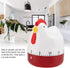 Alinory Chicken Timer, Lovely Chicken Timer Mechanical Kitchen Cooking Alarm Clock for Home Decor Timing Reminder