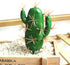 FagusHome Artificial Cactus Decor - Faux Cactus Plant Fake Succulents, 4 Pieces Unpotted Indoor Décor