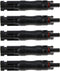 ZOOKOTO 5pcs Solar Panel PV Connector, Built-in 20A Diode Waterproof Cable Connector