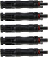 ZOOKOTO 5pcs Solar Panel PV Connector, Built-in 20A Diode Waterproof Cable Connector